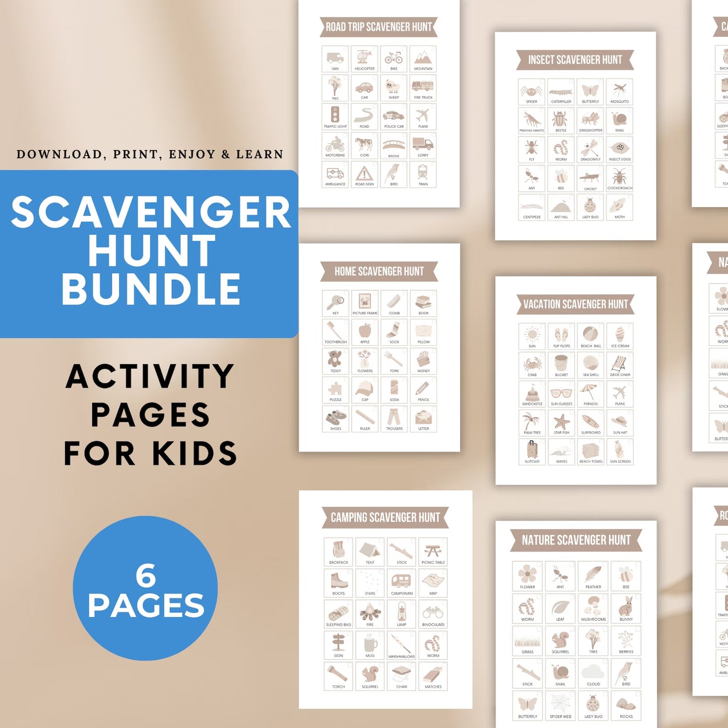 Scavenger Hunt Bundle - Digital